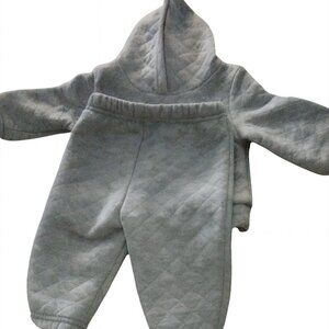 Okie Dokie Gray Baby Outfit 3M – Soft Sweat Suit Make Offer